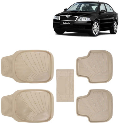 Kingsway PVC Tray Mat For  Skoda Octavia(Beige)