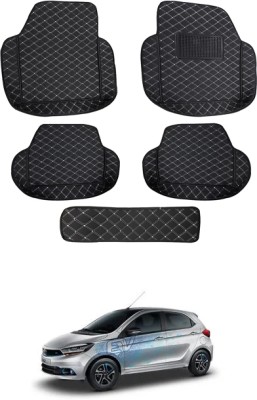 MATIES Leatherite 7D Mat For  Tata Tiago(Black)