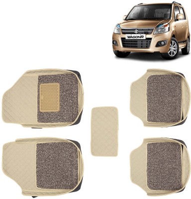 Kingsway Leatherite 7D Mat For  Maruti Suzuki WagonR(Beige)