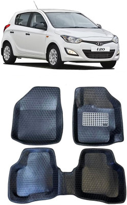 arneja trading company Polyutherine 5D Mat For  Hyundai i20(Black)