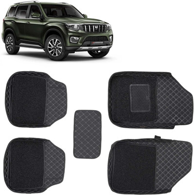 VIAZ VENTURES Leatherite 7D Mat For  Mahindra Scorpio N(Black)