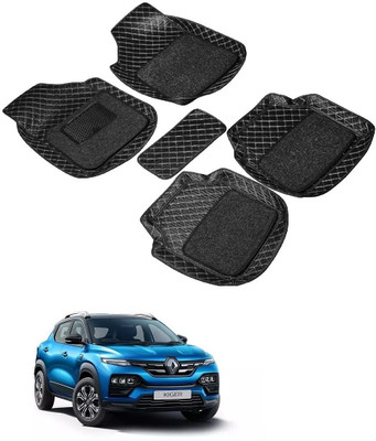 ARNEJA Leatherite 7D Mat For  Renault Kiger(Black)