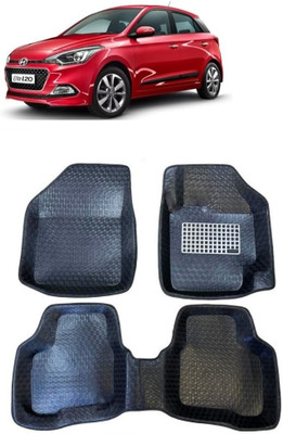 arneja trading company Polyutherine 5D Mat For  Hyundai Elite i20(Black)