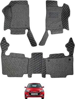Auto Hub Leatherite 7D Mat For  Hyundai Elite i20(Black)
