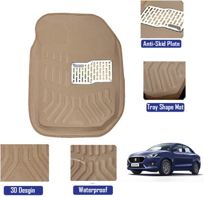 MATIES Plastic 3D Mat For  New Dzire(Beige)