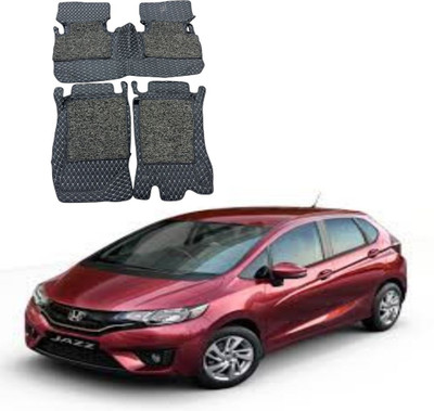 TOFIT ENTERPRISE EVA, Leatherite 7D Mat For  Honda Jazz(Black, Grey)