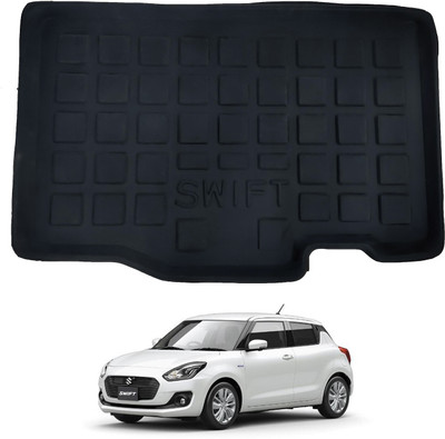 MATIES PVC Tray Mat For  Maruti Suzuki Swift(Black)