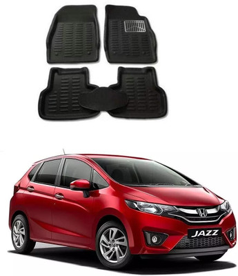 arneja trading company Polyutherine 3D Mat For  Honda Jazz(Black)