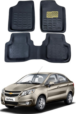 arneja trading company Polyutherine 3D Mat For  Chevrolet Sail(Black)