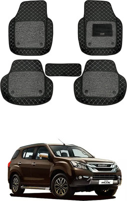 RKPSP Leatherite 7D Mat For  Isuzu Universal For Car(Black)
