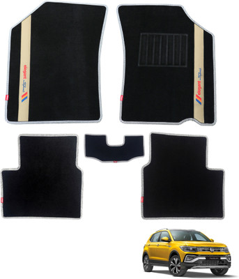 elegant Polypropylene Standard Mat For  Volkswagen Taigun(Black, Beige)