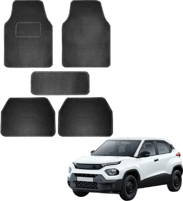 INSURE AUTOMOTIVE Vinyl Standard Mat For  Tata Punch(Black)