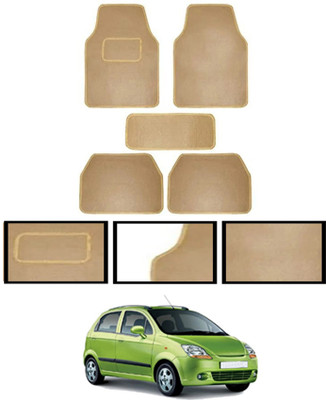 MATIES Fabric Standard Mat For  Chevrolet Spark(Beige)