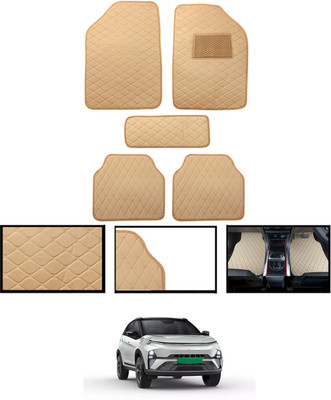 CCMM Leatherite Standard Mat For  Tata Nexon EV(Beige)