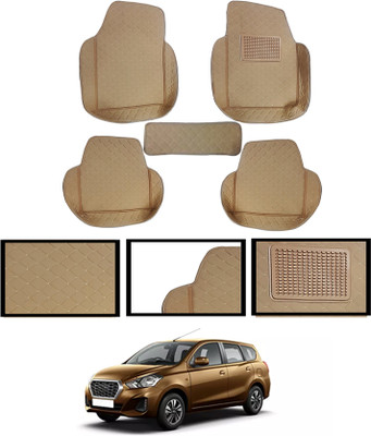 MATIES Leatherite 7D Mat For  Datsun Universal For Car(Beige)