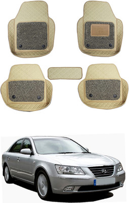 MATIES Leatherite 7D Mat For  Hyundai Elantra(Beige)