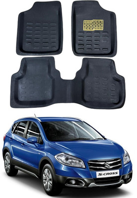 ARNEJA Polyutherine 3D Mat For  Maruti Suzuki S-Cross(Black)