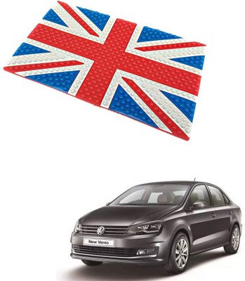 arneja trading company Rubber Standard Mat For  Volkswagen Vento(Multicolor)