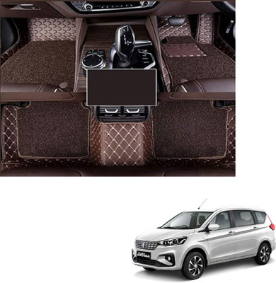 Autoclow Leatherite 7D Mat For  Maruti Suzuki Ertiga(Brown, Brown)