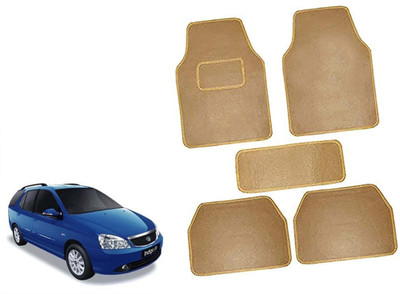 AUTO PEARL Polyester Standard Mat For  Toyota Innova(Beige)