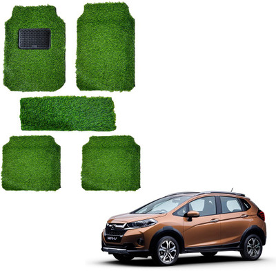 Oshotto Rubber, Plastic Standard Mat For  Honda WR-V(Green)
