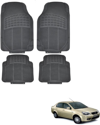KOZDIKO Rubber Standard Mat For  Ford Fiesta Old(Black)