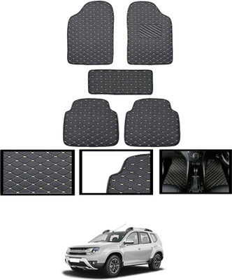 MATIES Leatherite Standard Mat For  Renault Duster(Black)