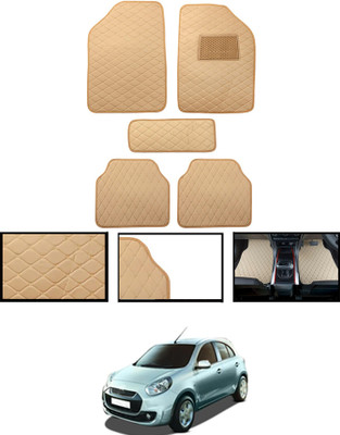 MATIES Leatherite Standard Mat For  Renault Pulse(Beige)