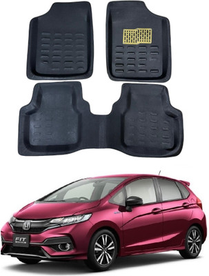 arneja trading company Polyutherine 3D Mat For  Honda Jazz(Black)