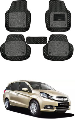 RKPSP Leatherite 7D Mat For  Honda Mobilio(Black)
