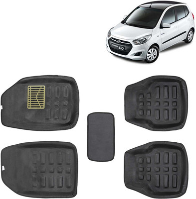 Kingsway PVC 3D Mat For  Hyundai i10(Black)