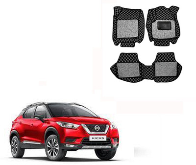 Autorepute Leather 7D Mat For  Nissan KICKS(Black)
