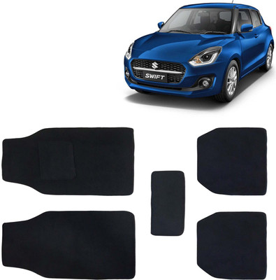 Kingsway Fabric Standard Mat For  Maruti Suzuki Swift(Black)