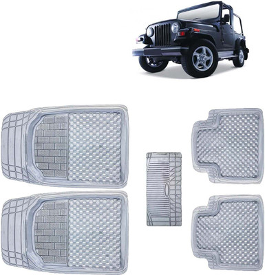 Kingsway PVC Tray Mat For  Mahindra Thar(Clear)