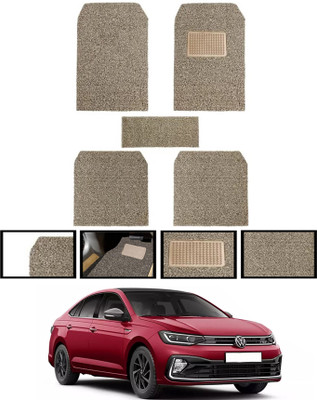 ABJD PVC Standard Mat For  Volkswagen Virtus(Beige)