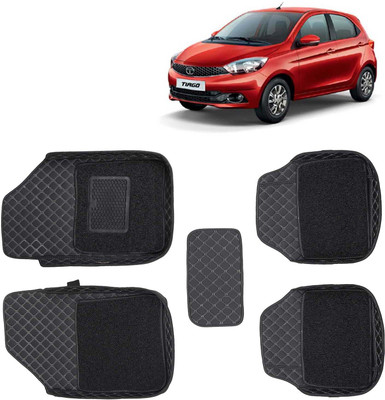 Kingsway Leatherite 7D Mat For  Tata Tiago(Black)