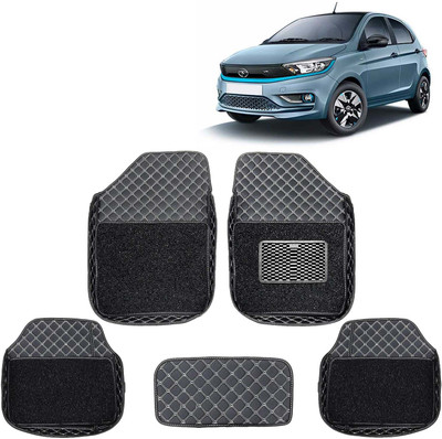 Kingsway Leatherite 7D Mat For  Tata Tiago(Black)