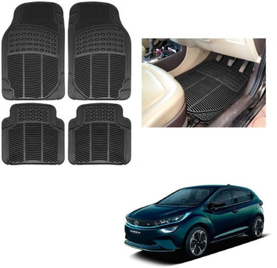 ROSHNEER ENTERPRISES Rubber Standard Mat For  Tata Altroz(Black)