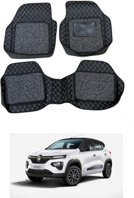 ARNEJA Leatherite 7D Mat For  Renault Kwid EV(Black)
