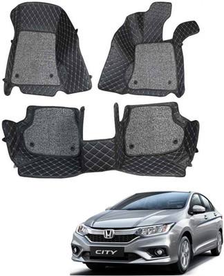 arneja trading company Leatherite 7D Mat For  Honda City(Black)