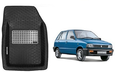 KBTR PVC Tray Mat For  Maruti Suzuki 800(Black)