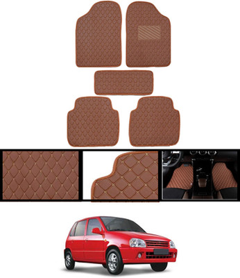 ABJD Leatherite Standard Mat For  Maruti Suzuki Zen(Orange)