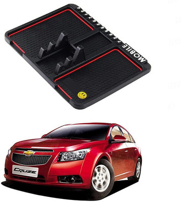 GS Grow n Shine Rubber Standard Mat For  Chevrolet Cruze(Black)