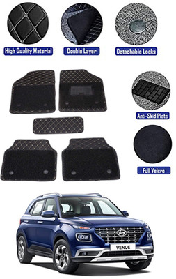 MATIES PVC 7D Mat For  Toyota Venue(Black)