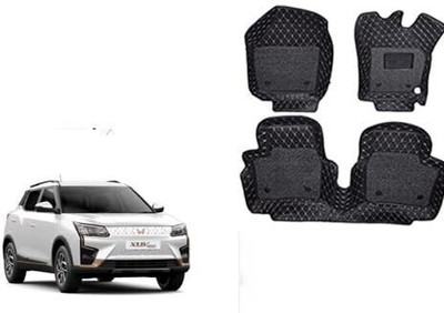 Autorepute Leather 7D Mat For  Mahindra XUV400(Black)