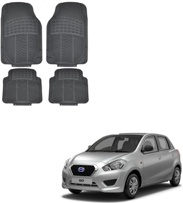 KOZDIKO Rubber Standard Mat For  Datsun Go(Black)