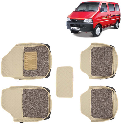 Kingsway Leatherite 7D Mat For  Maruti Suzuki Eeco(Beige)