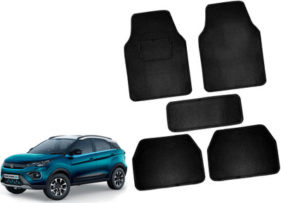 AUTO PEARL Polyester Standard Mat For  Mahindra Nuvosport(Black)