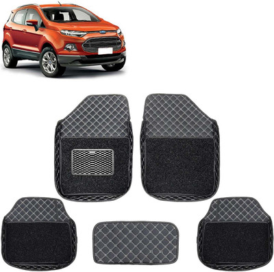 VIAZ VENTURES Leatherite 7D Mat For  Ford Ecosport(Black)