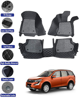 MATIES Leatherite 7D Mat For  Mahindra XUV 500(Black)